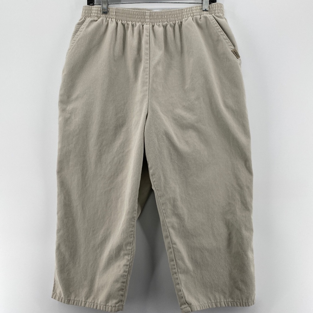 Chic Collection Shorts Women's 18  Stretch Elastic Waist Pull on Denim Bermuda